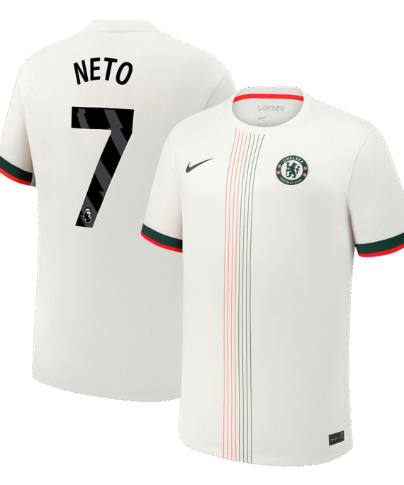Chelsea NETO #7 Away Soccer Jersey 2025/26