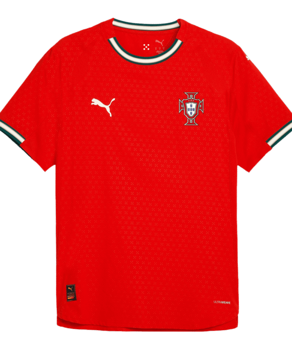 Portugal Home Soccer Jersey Authentic 2025