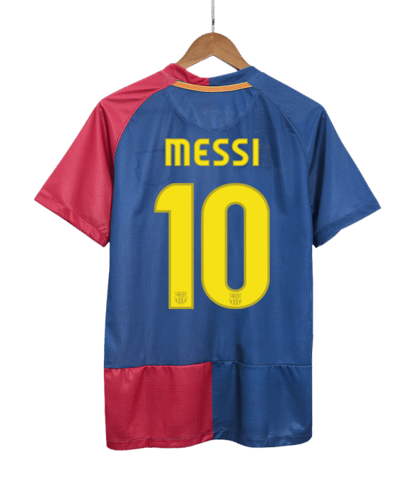 Barcelona MESSI #10 Home Jersey Retro 2008/09 - UCL