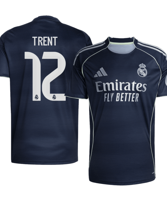 Real Madrid TRENT #12 Away Soccer Jersey 2025/26