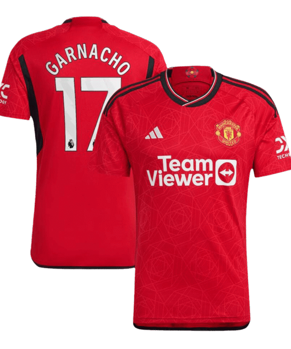 Manchester United GARNACHO #17 Home Jersey 2023/24