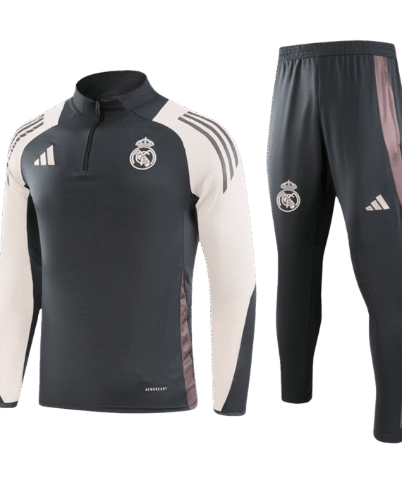 Real Madrid Sweatshirt Kit - Gray (Top+Pants)