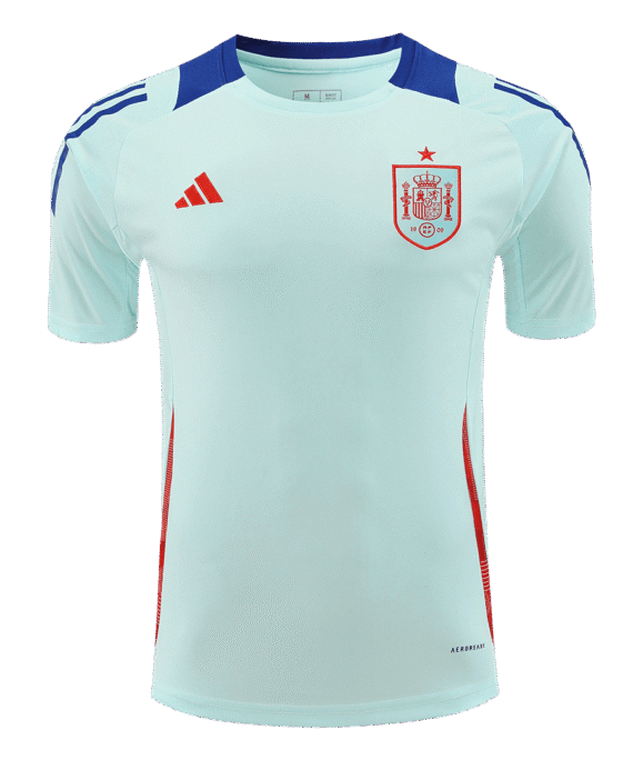 Spain Pre-Match Training Jersey EURO - Blue