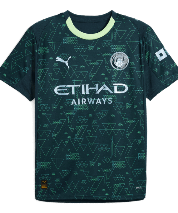 Manchester City Fourth Away Soccer Jersey 2025/26