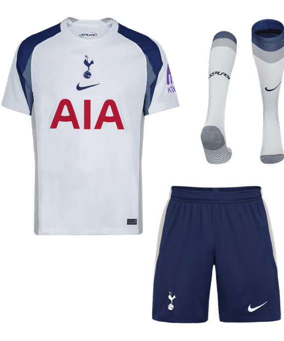 Tottenham Hotspur Home Soccer Jersey Kit 2025/26