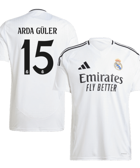 Real Madrid ARDA GÜLER #15 Home Jersey