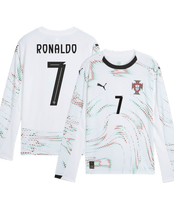 Portugal RONALDO #7 Away Soccer Jersey 2025