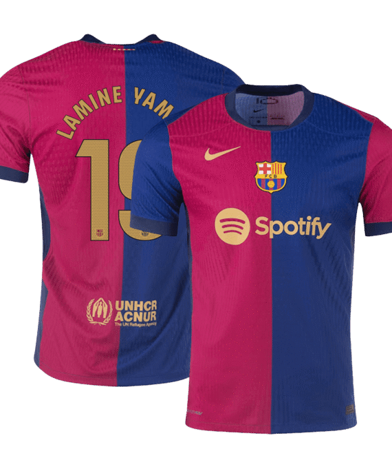 Barcelona F.DE JONG #21 Home Soccer Jersey Authentic