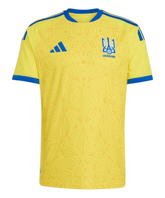 Ukraine Home Soccer Jersey World Cup 2026 Yellow