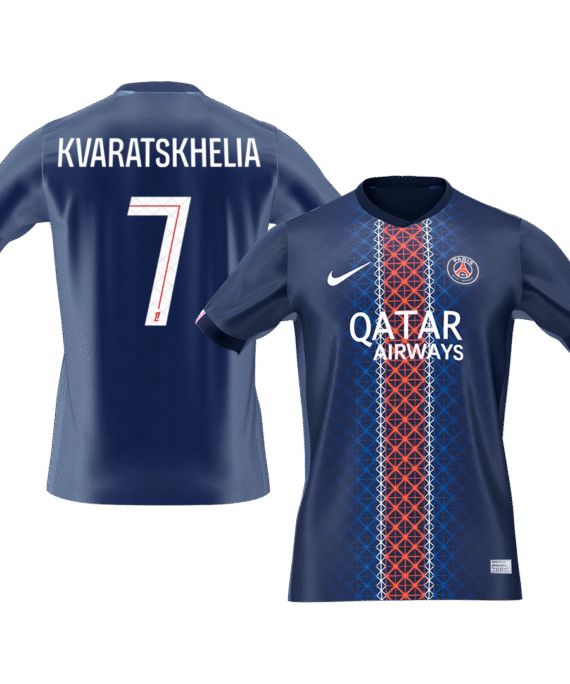PSG KVARATSKHELIA #7 Home Jersey 2025/26