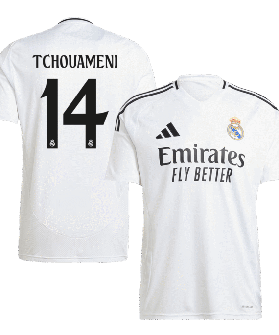 Real Madrid TCHOUAMENI #14 Home Jersey
