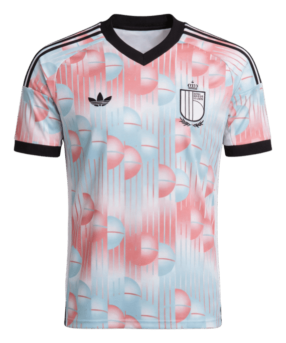 Belgium Away Soccer Jersey World Cup 2026 Blue&Pink