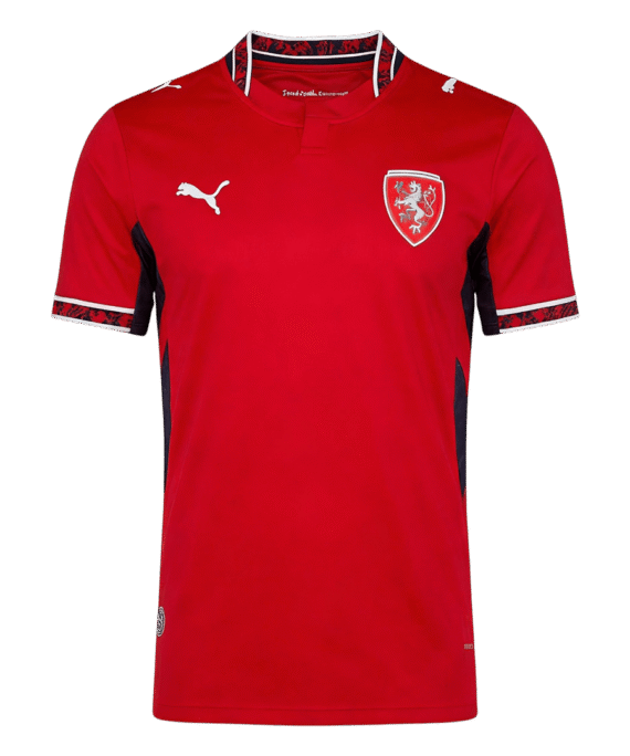 Czech Home Soccer Jersey World Cup 2026 Red