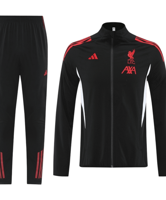 Liverpool Training Kit 2025/26 - Black (Top+Pants)