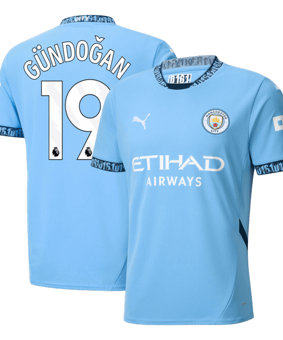 Manchester City GÜNDOĞAN #19 Home Jersey