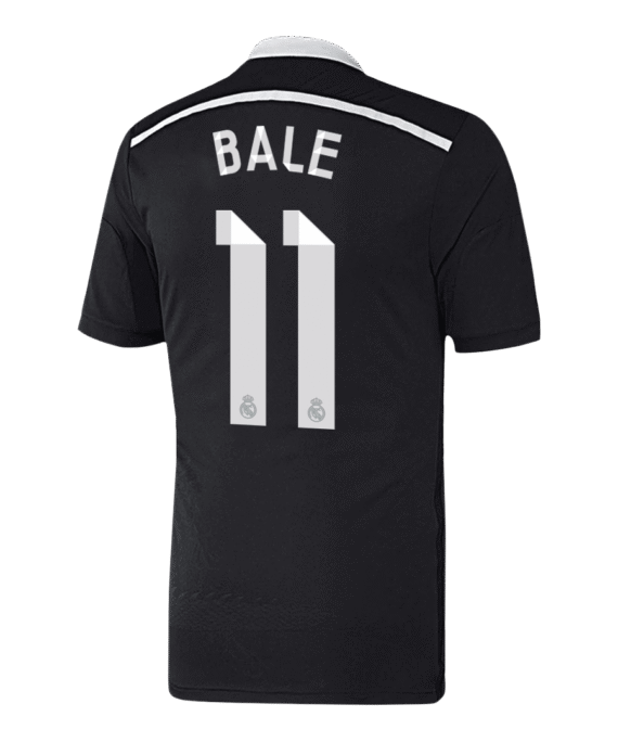 Real Madrid BALE #11 Third Away Soccer Jersey Retro 2014/15