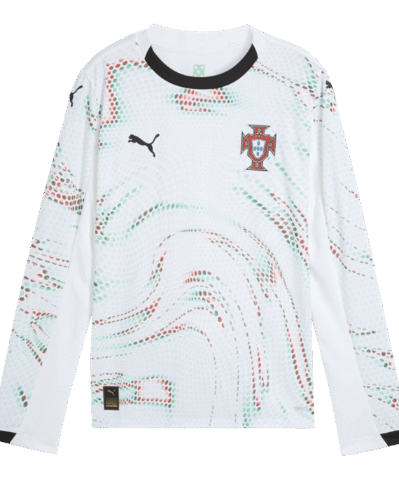 Portugal Long Sleeve Away Soccer Jersey 2025