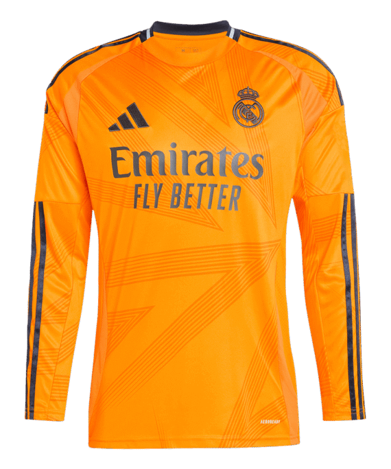 Real Madrid Long Sleeve Away Jersey