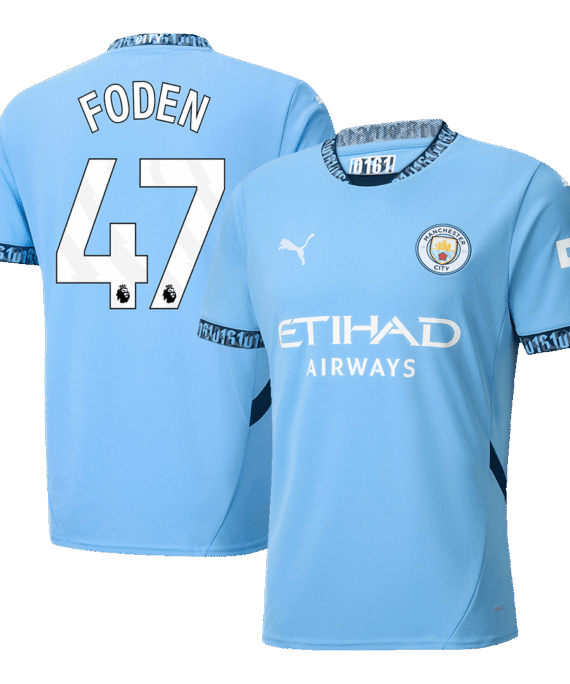 Manchester City FODEN #47 Home Jersey