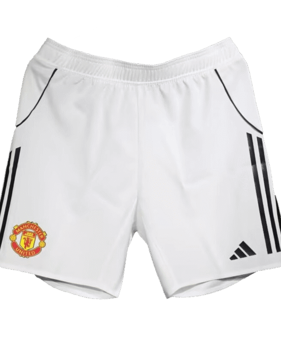 Manchester United Home Soccer Shorts Authentic 2025/26