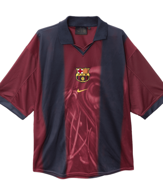 Barcelona Home Soccer Jersey Retro 2000/01