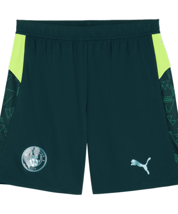 Manchester City Fourth Away Soccer Shorts 2025/26