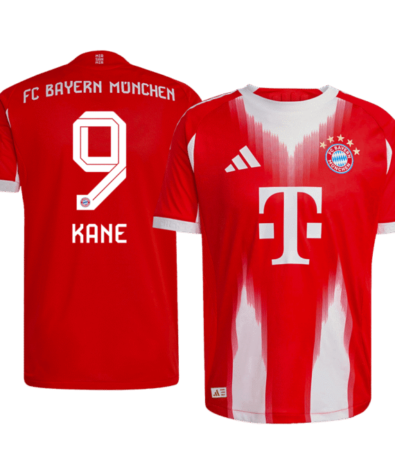 Bayern Munich KANE #9 Home Soccer Jersey Authentic 2025/26