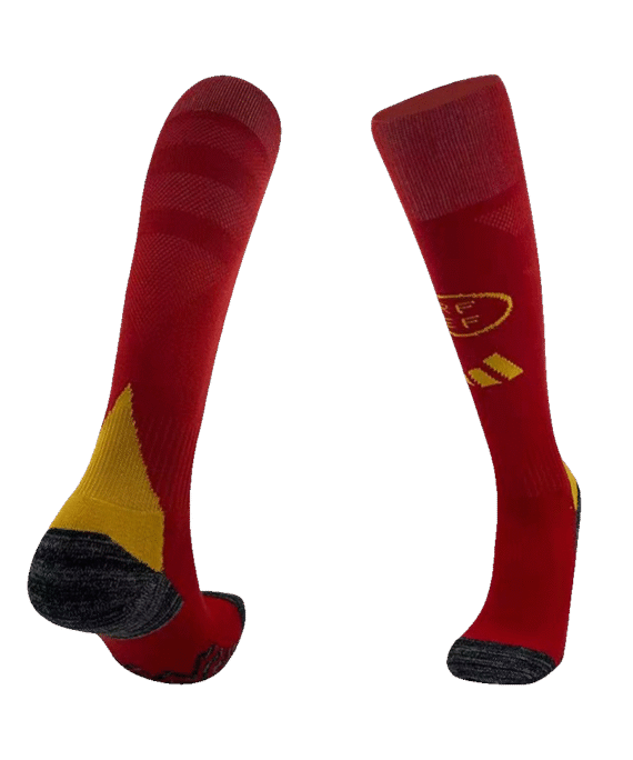 Spain Home Soccer Socks Kid
