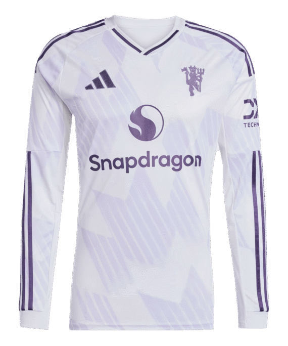 Manchester United Long Sleeve Away Soccer Jersey 2025/26