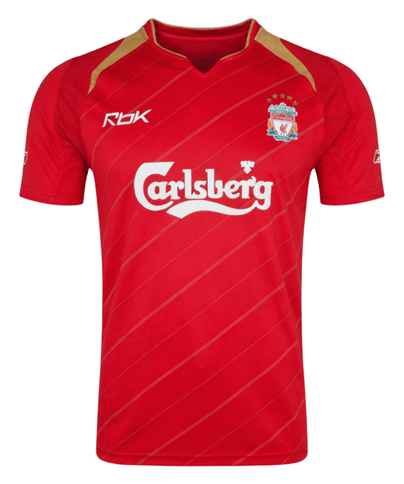Liverpool Home Soccer Jersey Retro 2005/06