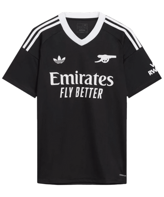 Arsenal Third Away Goalkeeper Soccer Jersey - Black