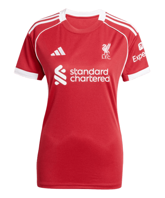 Women's Liverpool Home Soccer Jersey 2025/26