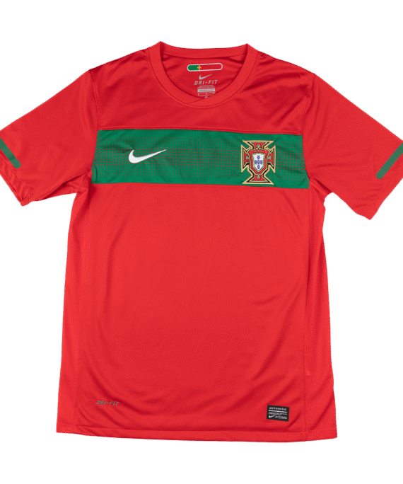 Portugal Home Soccer Jersey Retro 2010