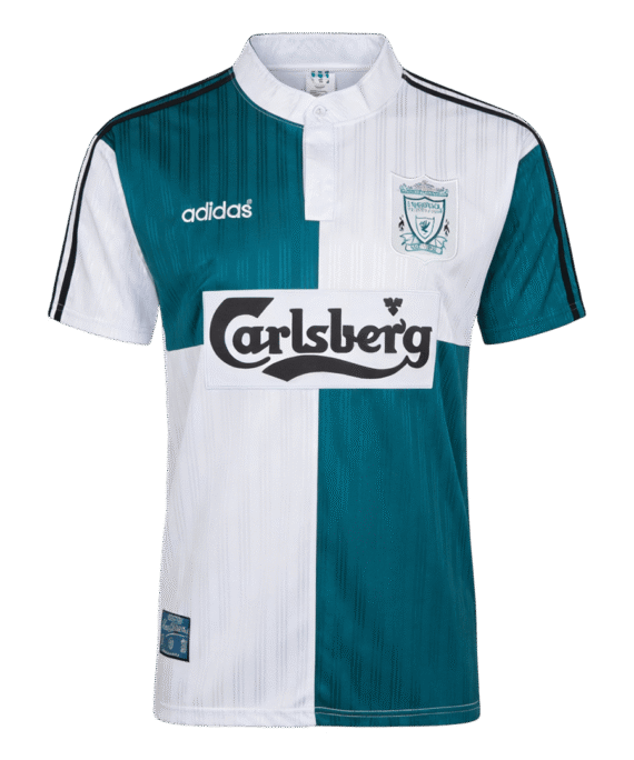 Liverpool Away Soccer Jersey Retro 1995/96