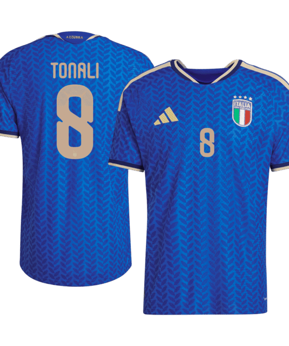 Italy TONALI #8 Home Soccer Jersey Authentic 2026