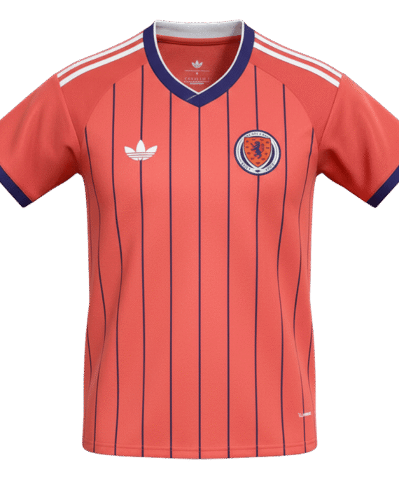 Scotland Away Soccer Jersey World Cup 2026 Pink