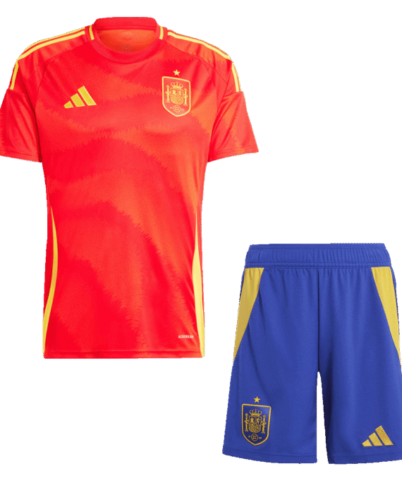 Spain Home Jersey Kit EURO (Jersey+Shorts)