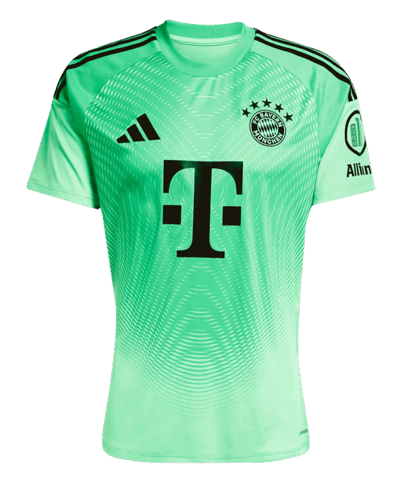 Bayern Munich Goalkeeper Soccer Jersey 25/26 Green