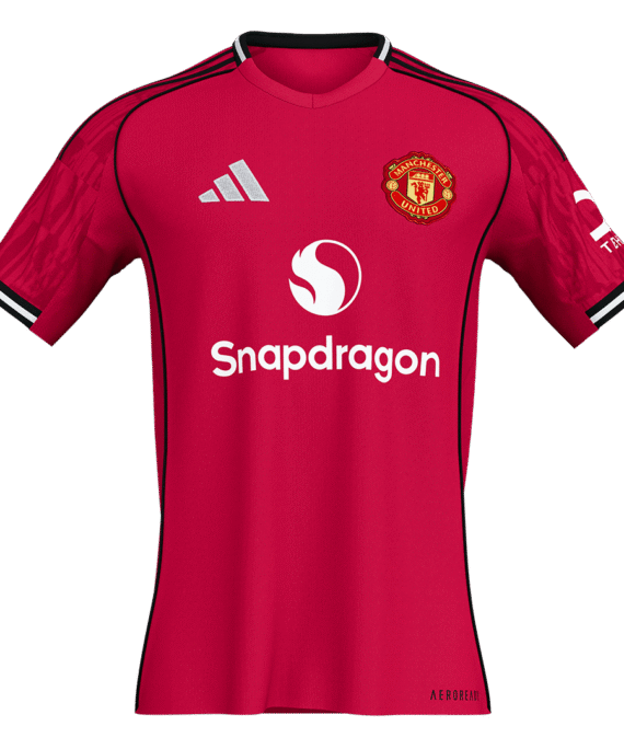 Manchester United Home Soccer Jersey 2025/26 Red