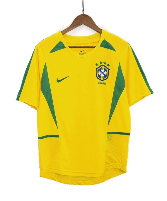 Brazil Home Jersey Retro 2002/03