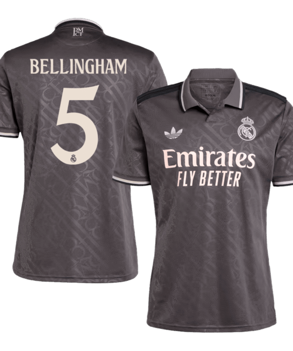 Real Madrid BELLINGHAM #5 Third Away Jersey
