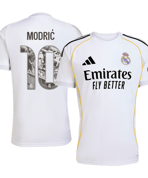Real Madrid MODRIĆ Special #10 Home Soccer Jersey 2025/26 - Special