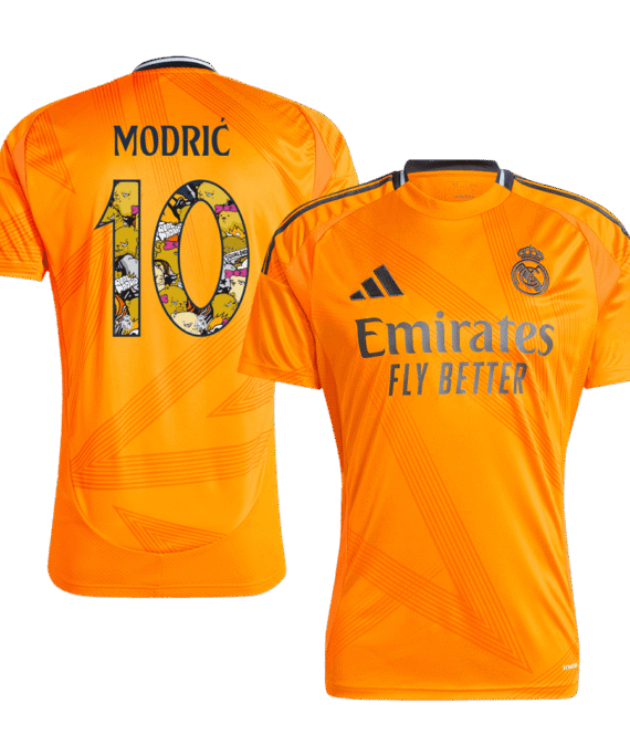 Real Madrid MODRIĆ #10 Away Jersey - Bear Champ Font