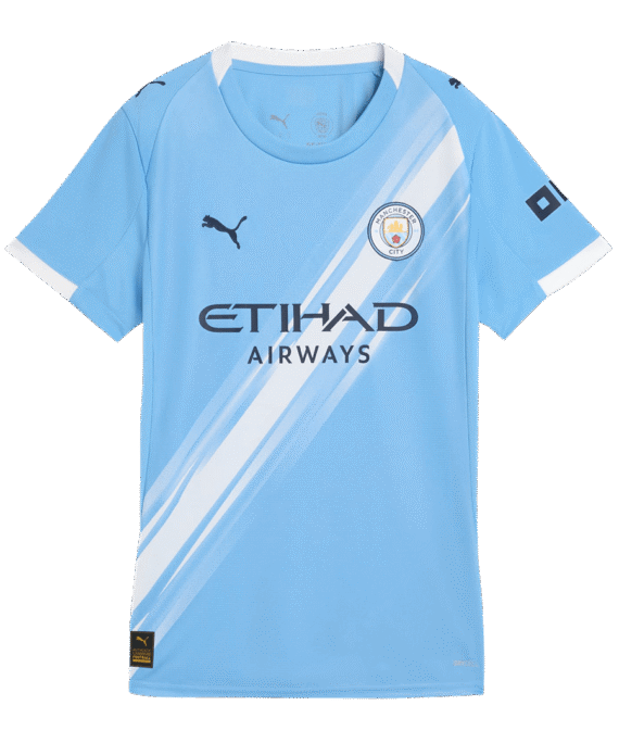 Women's Manchester City Home Soccer Jersey 2025/26 Blue