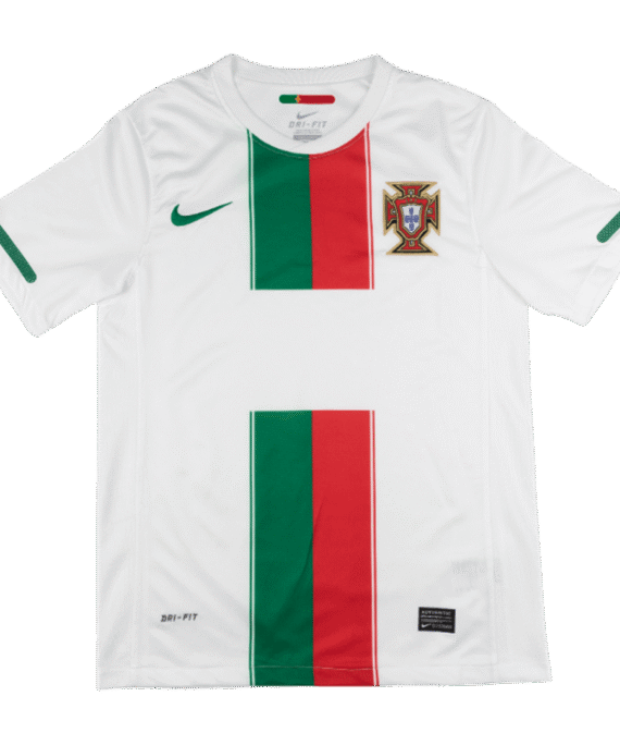Portugal Away Soccer Jersey Retro 2010