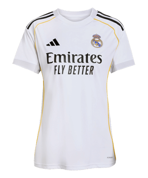 Women's Real Madrid Home Soccer Jersey 2025/26