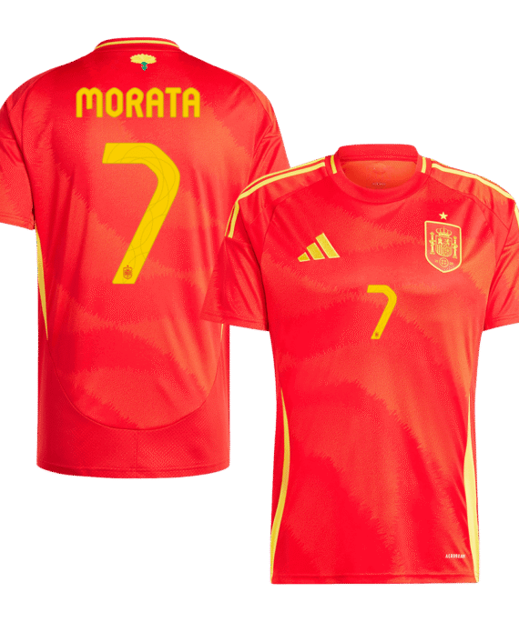 Spain MORATA #7 Home Jersey EURO