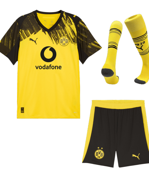 Dortmund Home Soccer Jersey Kit 2025/26