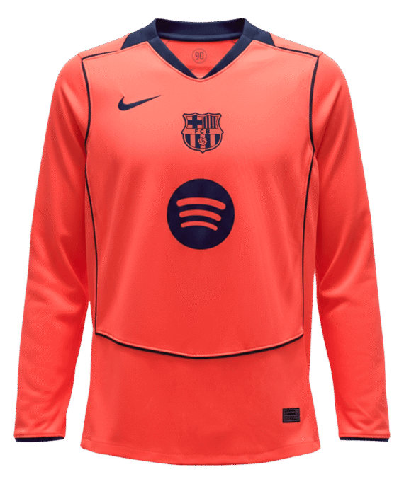 Barcelona Long Sleeve Soccer Jersey 2025/26