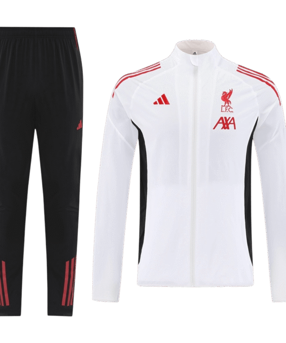 Liverpool Training Kit 2025/26 - White (Top+Pants)